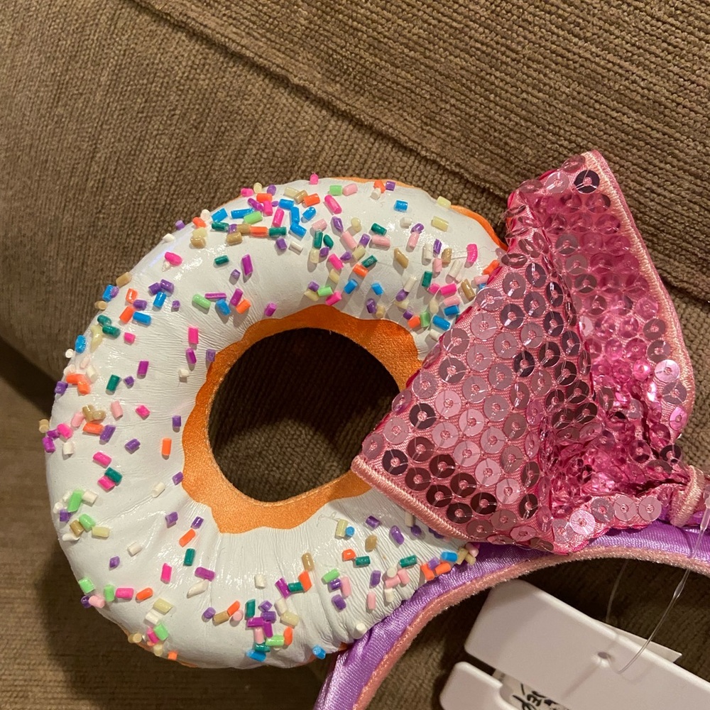 Minnie Mouse donut ears headband - Picture 2 of 4